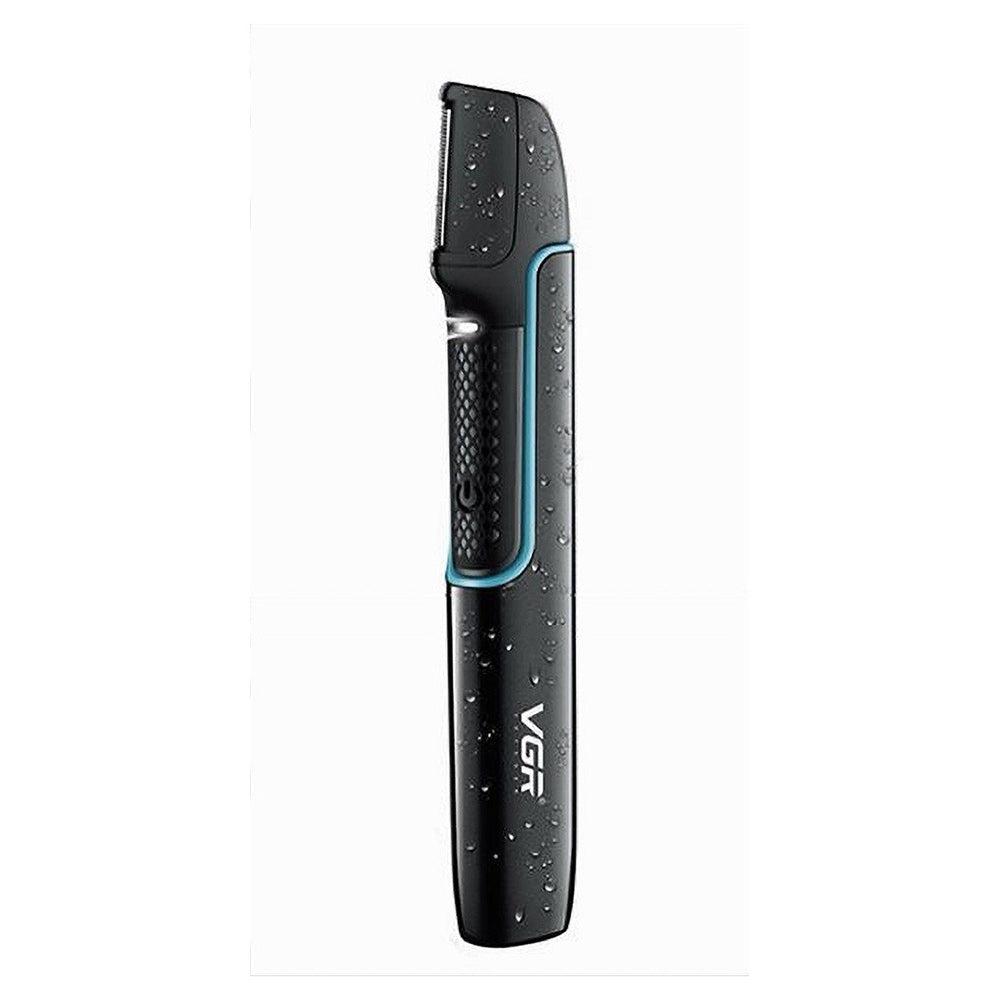 Rasoio VGR BODY HAIR TRIMMER elettrico a batteria ricaricabile per capelli basette corpo rasoio con display waterproof USB IPX6 602