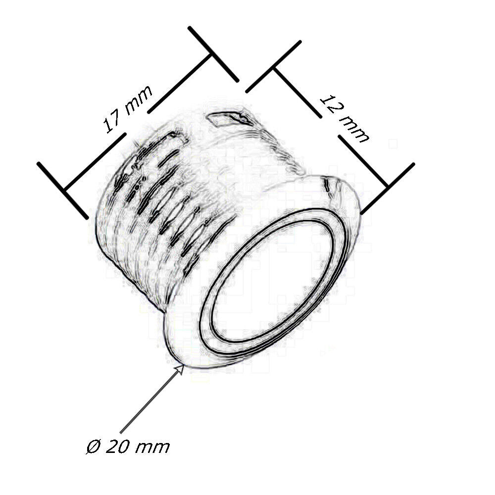 Sensore interruttore touch per luci strip led pulsante per mobili armadi sensori di accensione 12/24v