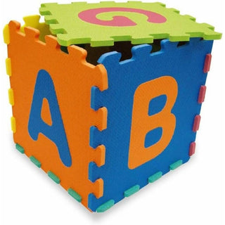 Tappeto puzzle da comporre 10 pezzi in schiuma antiurto lavabile