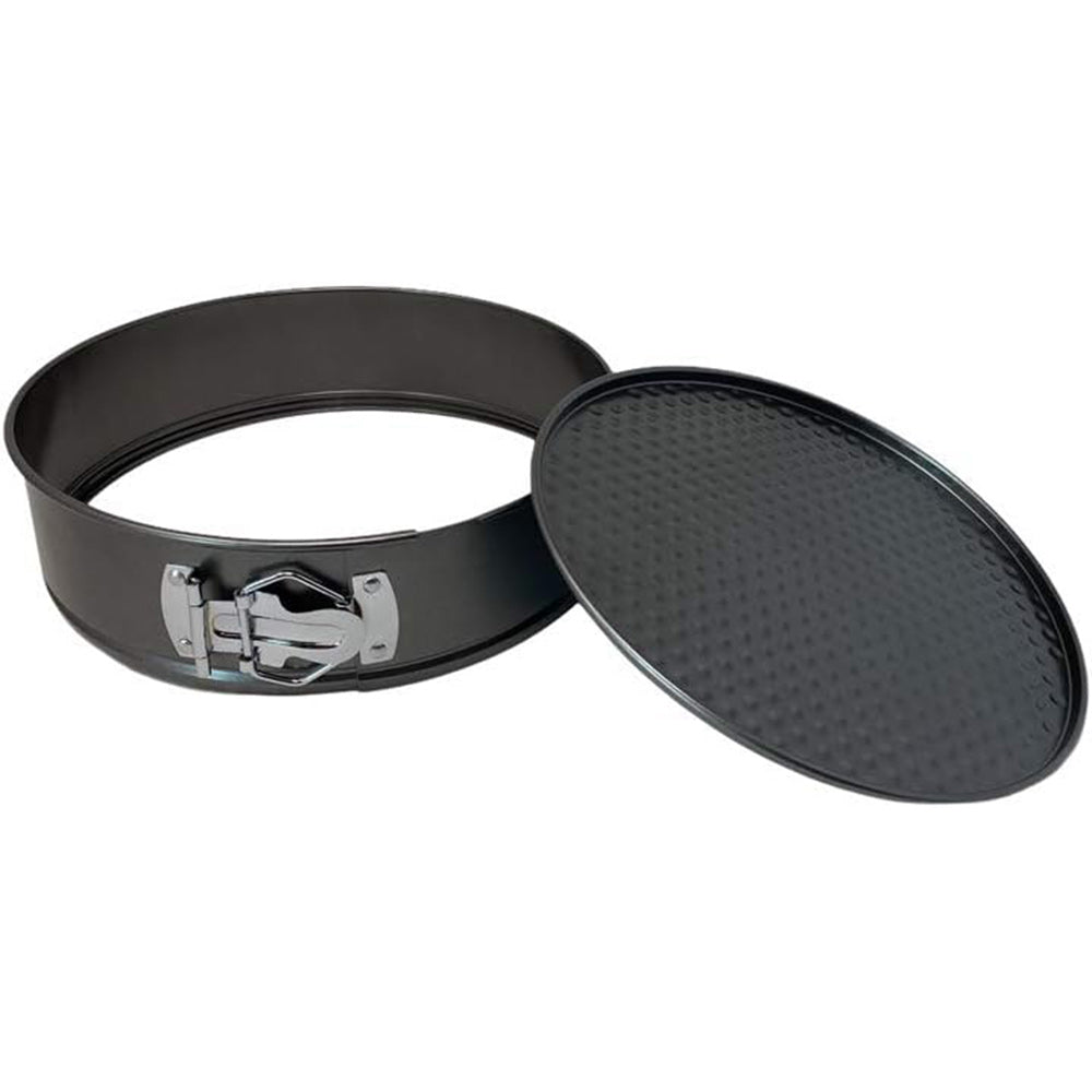 Set 2 teglie rotondo con cerniera apribile antiaderente da forno e frigo diverse dimensioni 24 25cm ruoto tortiera per cheescake