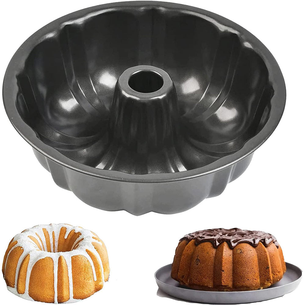 Teglia da forno per dolci rustici in alluminio con rivestimento antiaderente stampo per torte dolci 28.5 cm