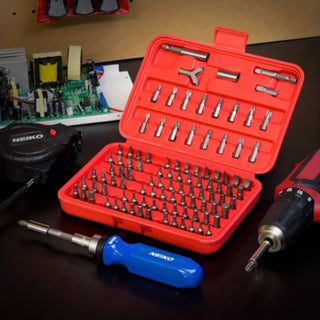 Kit 100 inserti punte trox taglio stella adattatore per avvitatore