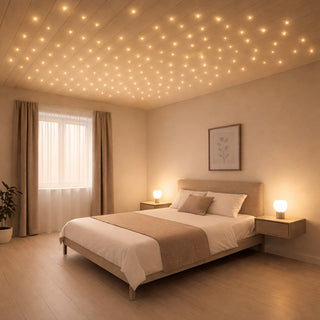 Mini faretto incasso bianco cielo stellato 1W punto luce IP65