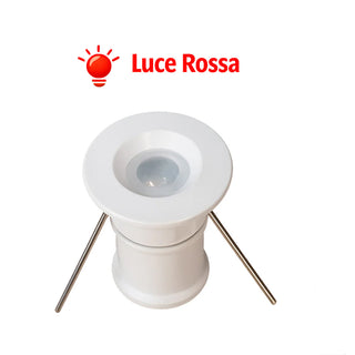 Mini faretto incasso bianco cielo stellato 1W punto luce IP65