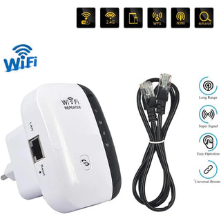 Extender Wi-Fi 2.4G amplificatore wireless segnale router 300Mbps