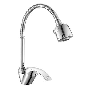 Rubinetto a canna flessibile da lavello cucina con doccetta 2 getti