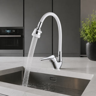 Rubinetto con doccetta in silicone flessibile da cucina 2 getti