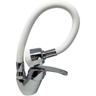 Rubinetto con doccetta in silicone flessibile da cucina 2 getti