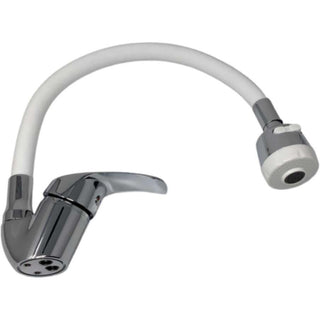 Rubinetto con doccetta in silicone flessibile da cucina 2 getti