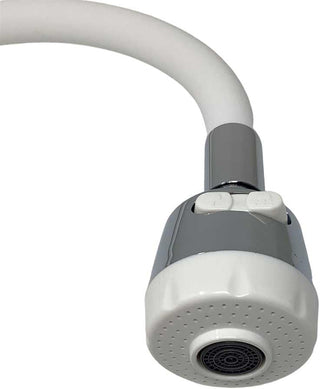 Rubinetto con doccetta in silicone flessibile da cucina 2 getti