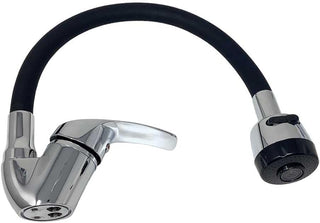 Rubinetto con doccetta in silicone flessibile da cucina 2 getti