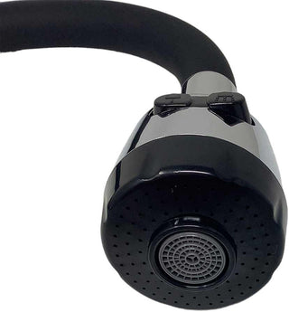 Rubinetto con doccetta in silicone flessibile da cucina 2 getti