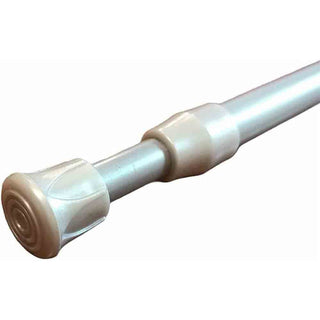 Coppia 2 bastone per tenda da finestra con molla a pressione asta telescopica allungabile da 70 a 120 cm