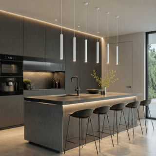 Lampadario a led 3 Watt punto luce di forma cilindrica tecnologia CCT