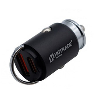 Adattatore auto accendisigari doppio ingresso USB e Type-C 30 Watt