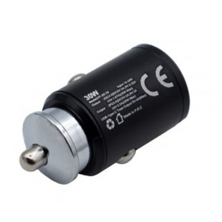 Adattatore auto accendisigari doppio ingresso USB e Type-C 30 Watt