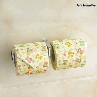 Accessori bagno acciaio lucido portasciugamani gancio dispenser rotolo