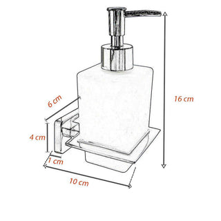 Accessori bagno acciaio lucido portasciugamani gancio dispenser rotolo