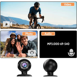 Body cam 1080p wifi sport con led display audio e video action camera