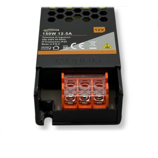 Alimentatore stabilizzato 12v 150 watt switch trasformatore 12.5 mha