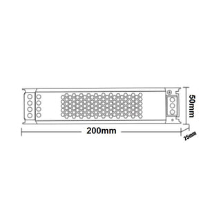 Alimentatore stabilizzato 12v 150 watt switch trasformatore 12.5 mha