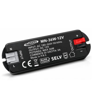 Alimentatore Switching 12V DC per scatola 503 36 W 60 W per led