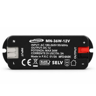 Alimentatore Switching 12V DC per scatola 503 36 W 60 W per led