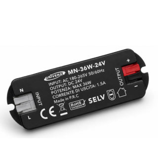 Alimentatore Switching 24V DC per scatola 503 36 W 60 W per led