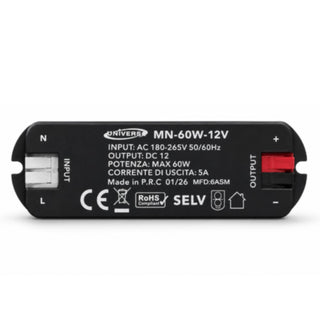 Alimentatore Switching 12V DC per scatola 503 36 W 60 W per led