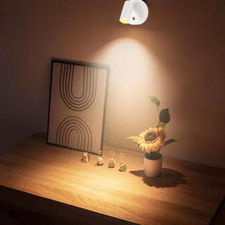 Applique led ricaricabile orientabile calamitato tecnologia cct touch