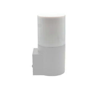 Applique da esterno da parete lampada da muro E27 IP54  bianco grigio