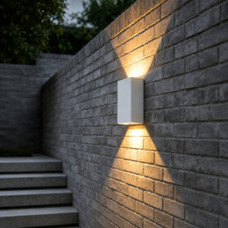 Applique led 10W CCT da esterno doppio fascio di luce regolabile IP65