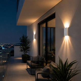 Applique led 10W CCT da esterno doppio fascio di luce regolabile IP65