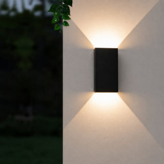 Applique led 10W CCT da esterno doppio fascio di luce regolabile IP65