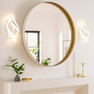 Applique da parete a led 12 watt con fasce a spirale tecnologia CCT