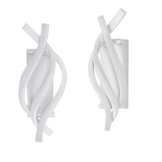 Applique da parete a led 12 watt con fasce a spirale tecnologia CCT