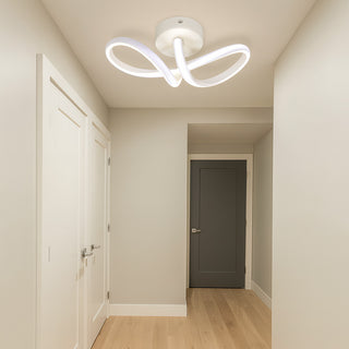 Applique a led 13W decorativo a forma di infinito con tecnologia CCT