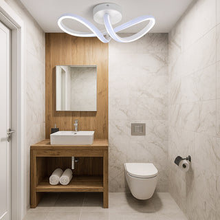 Applique a led 13W decorativo a forma di infinito con tecnologia CCT