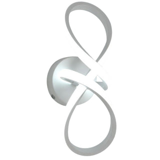 Applique a led 13W decorativo a forma di infinito con tecnologia CCT
