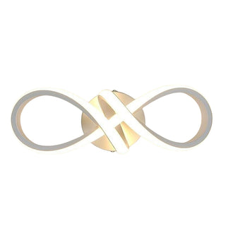 Applique a led 13W decorativo a forma di infinito con tecnologia CCT