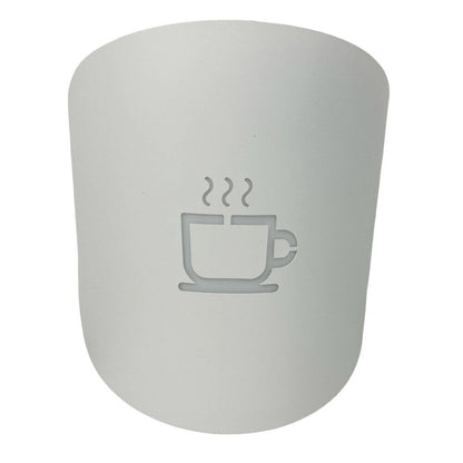 Applique a parete con raffigurazione tazza del caffè lampada attacco g9 illuminazione casa caffetteria