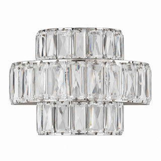 Applique LED 16W metallo e acrilici  tre livelli tecnologia CCT Switch