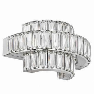 Applique LED 16W metallo e acrilici  tre livelli tecnologia CCT Switch