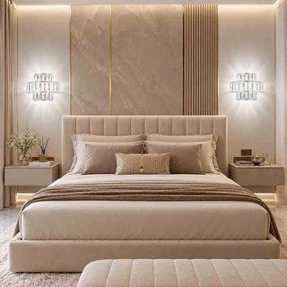 Applique LED 16W metallo e acrilici  tre livelli tecnologia CCT Switch