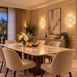 Applique LED 16W metallo e acrilici  tre livelli tecnologia CCT Switch