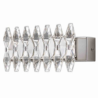 Applique LED 12W metallo e acrilici rettangolare tecnologia CCT Switch