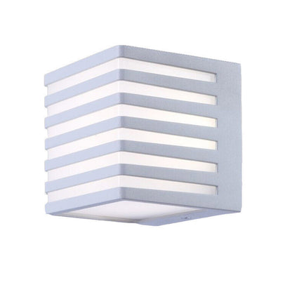 Applique da muro per esterno a led 10 watt lampada decorativa a strisce cubo da parete con tecnologia CCT IP54