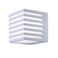 Applique da muro per esterno a led 10 watt lampada decorativa a strisce cubo da parete con tecnologia CCT IP54