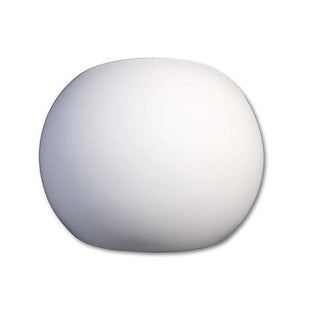 Applique da parete in gesso tondo a doppia emissione di luce attacco G9
