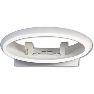 Applique da parete ovale in gesso a doppia emissione di luce R7S